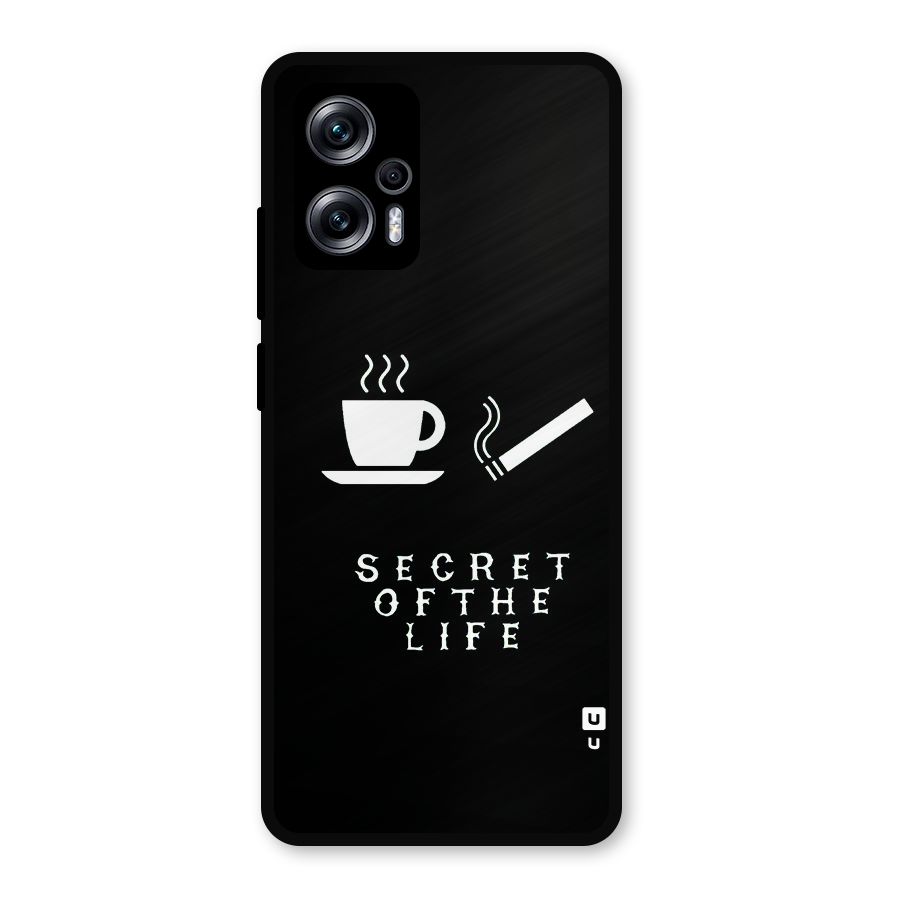 Secrate of Life Metal Back Case for Redmi K50i