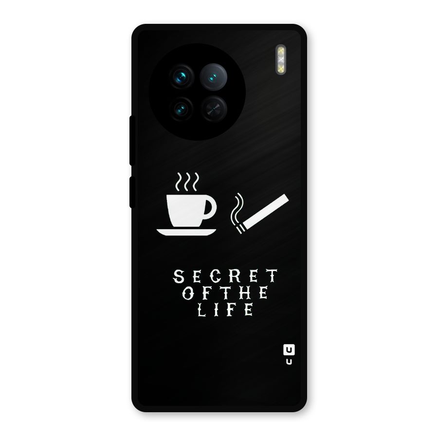 Secrate of Life Metal Back Case for Vivo X90