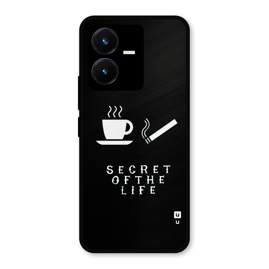 Secrate of Life Metal Back Case for Vivo Y22