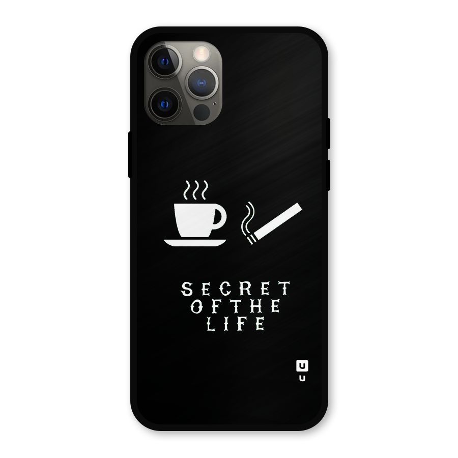 Secrate of Life Metal Back Case for iPhone 12 Pro