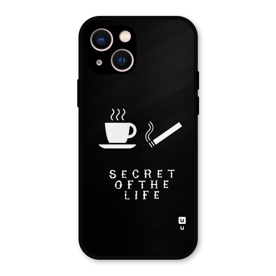 Secrate of Life Metal Back Case for iPhone 13