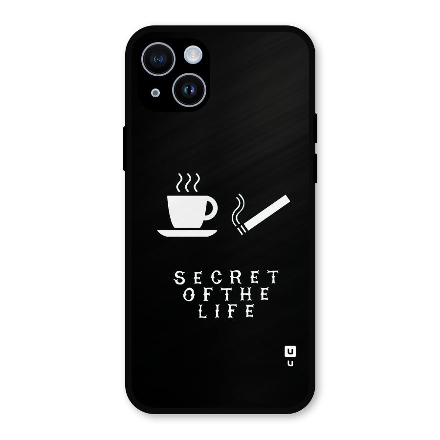 Secrate of Life Metal Back Case for iPhone 14