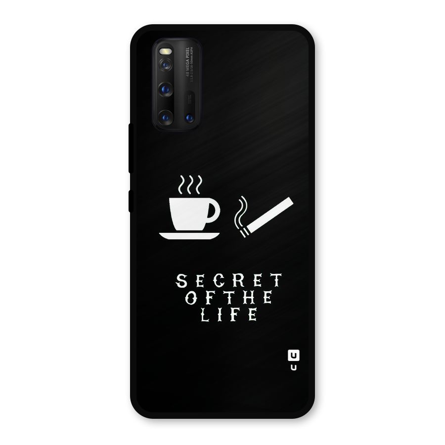 Secrate of Life Metal Back Case for iQOO 3