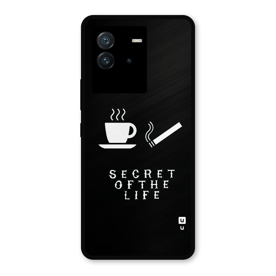 Secrate of Life Metal Back Case for iQOO Neo 6 5G