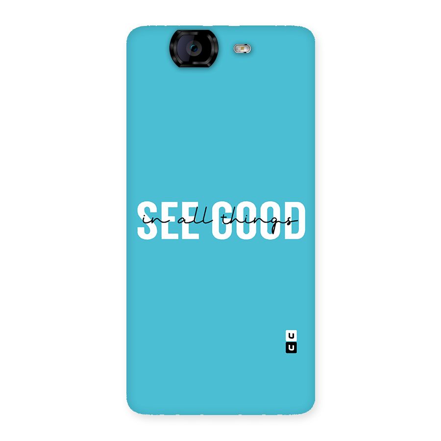 See Good in All Things Back Case for Canvas Knight A350