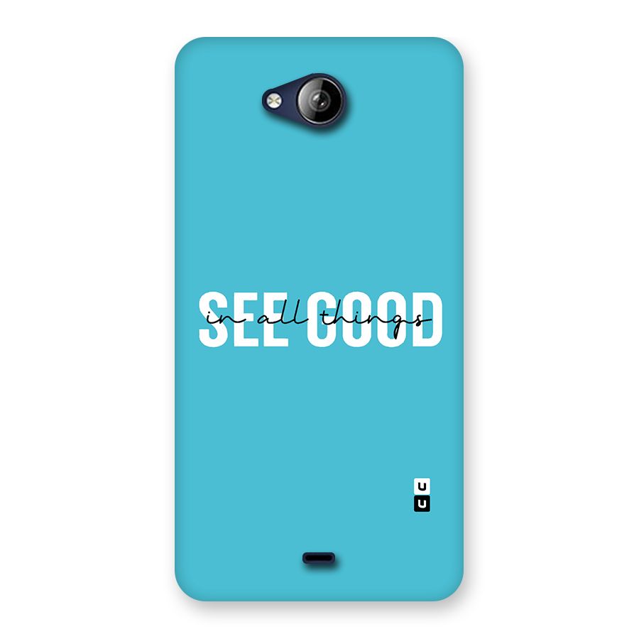 See Good in All Things Back Case for Canvas Play Q355