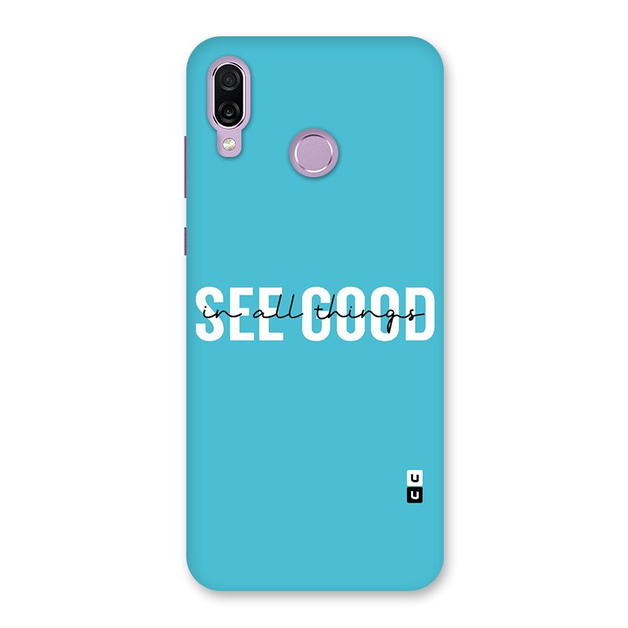 See Good in All Things Back Case for Honor Play