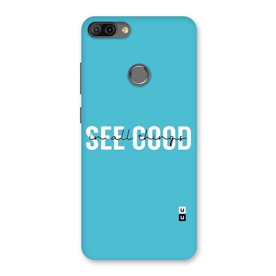 See Good in All Things Back Case for Infinix Hot 6 Pro