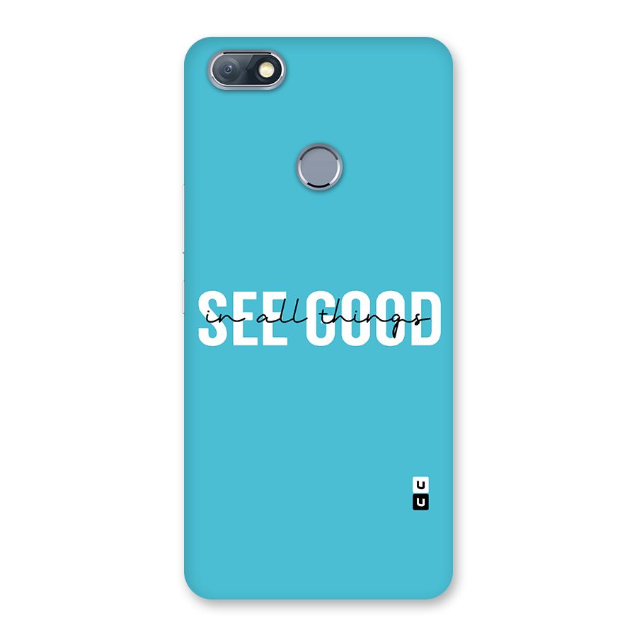 See Good in All Things Back Case for Infinix Note 5