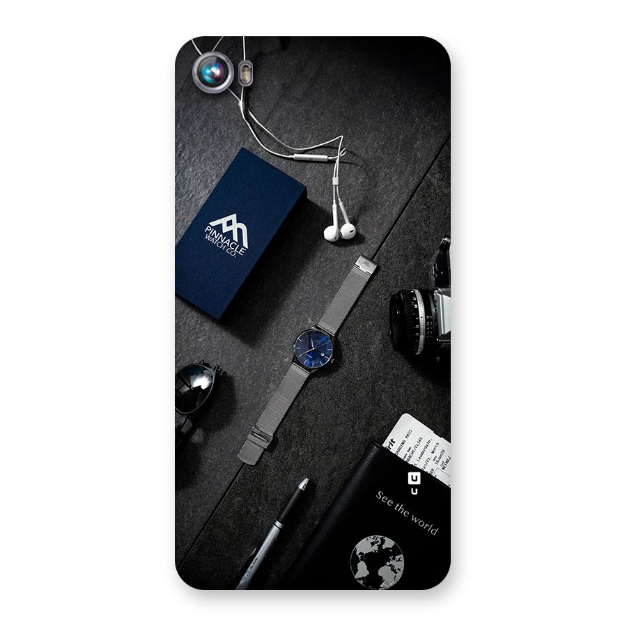 See The World Back Case for Canvas Fire 4 (A107)