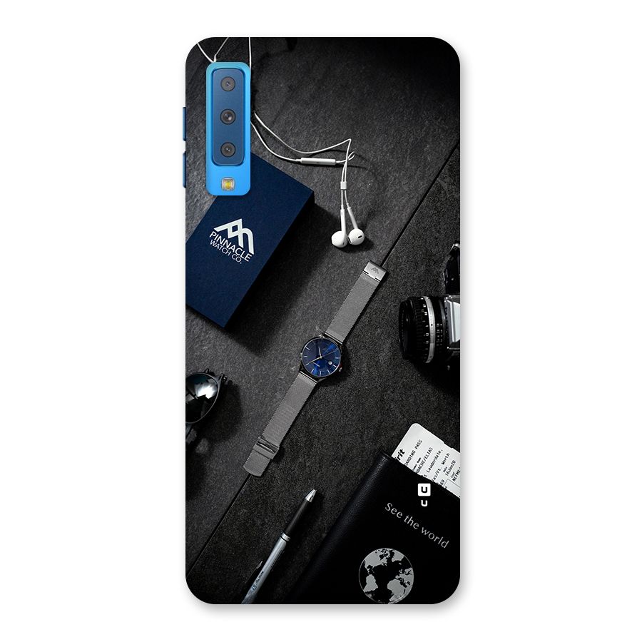 See The World Back Case for Galaxy A7 (2018)