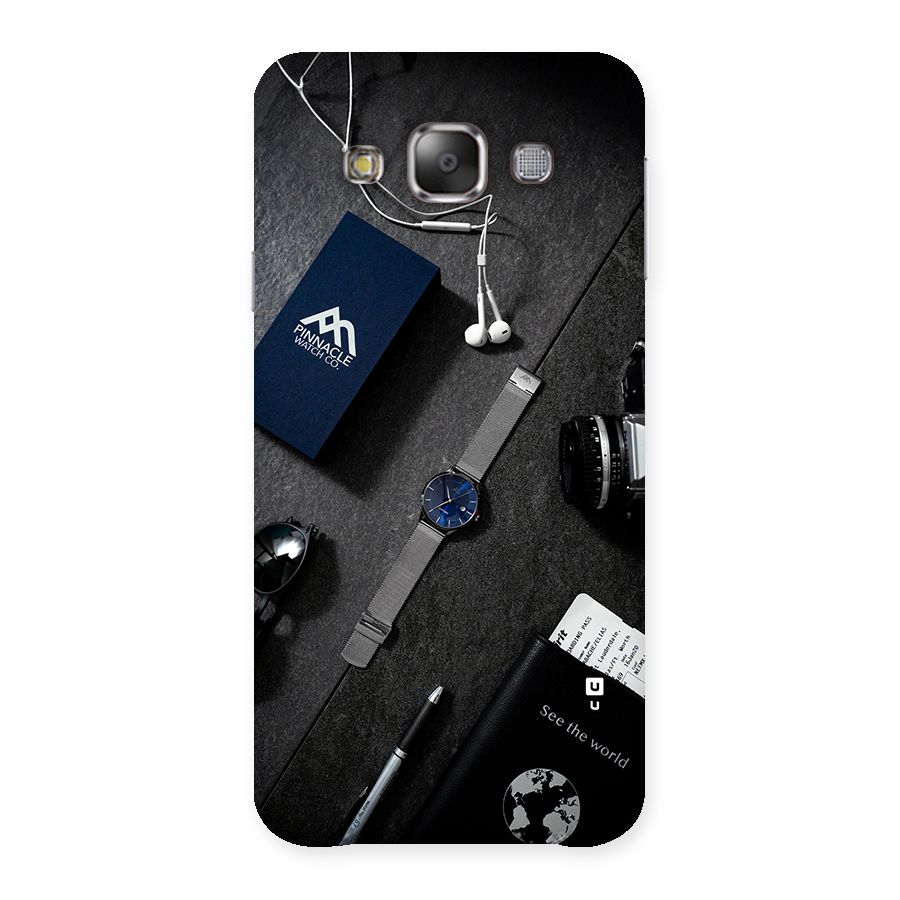 See The World Back Case for Galaxy E7