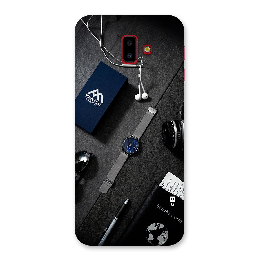 See The World Back Case for Galaxy J6 Plus