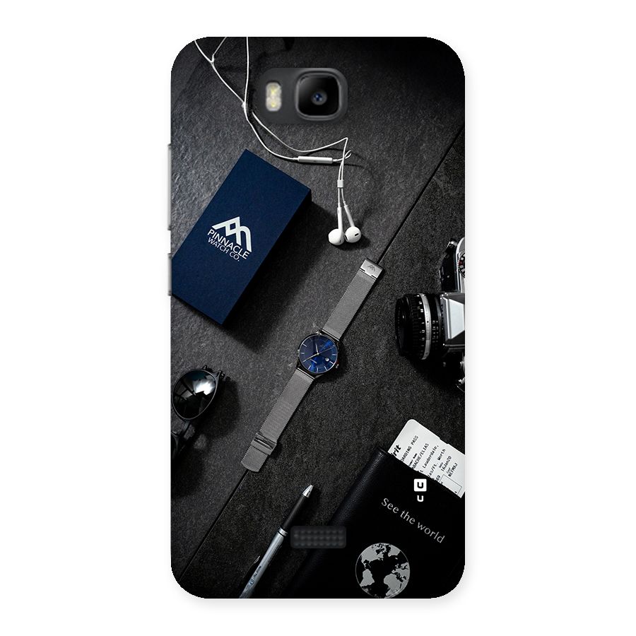 See The World Back Case for Honor Bee