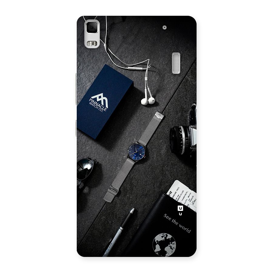 See The World Back Case for Lenovo K3 Note