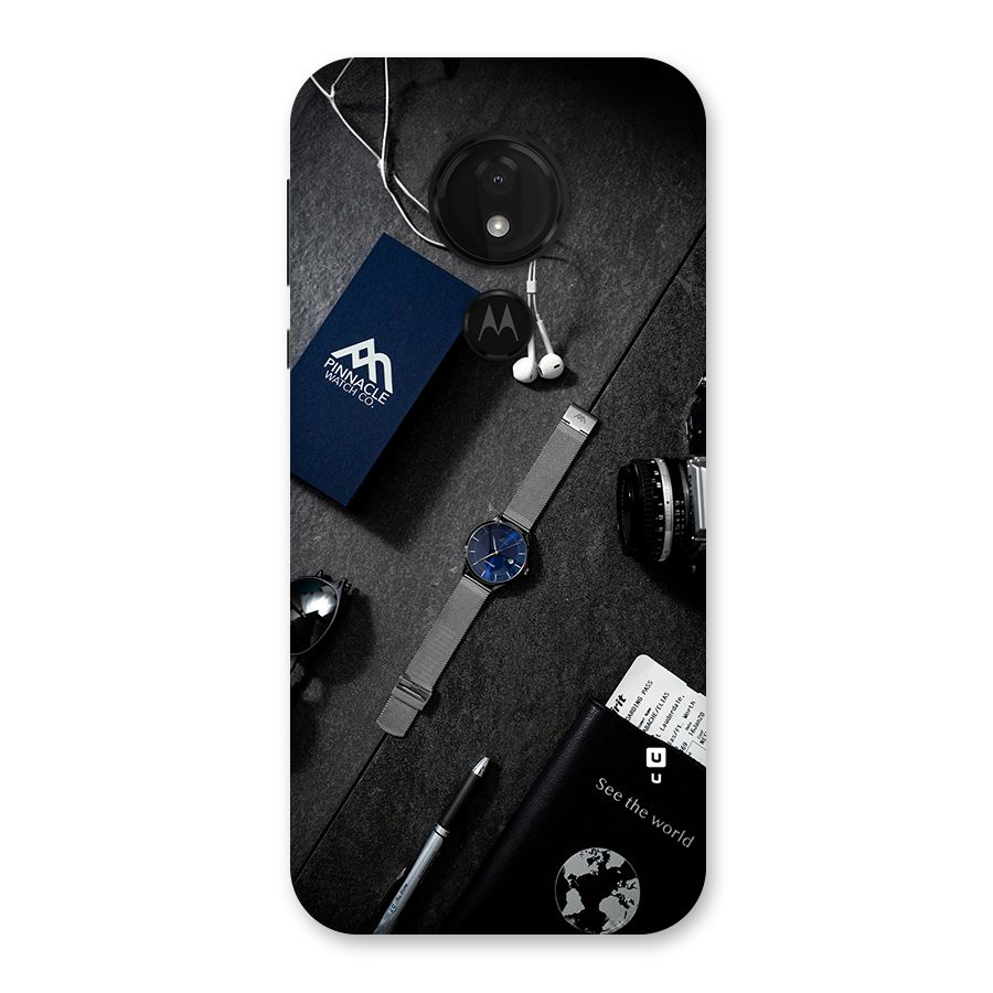 See The World Back Case for Moto G7 Power
