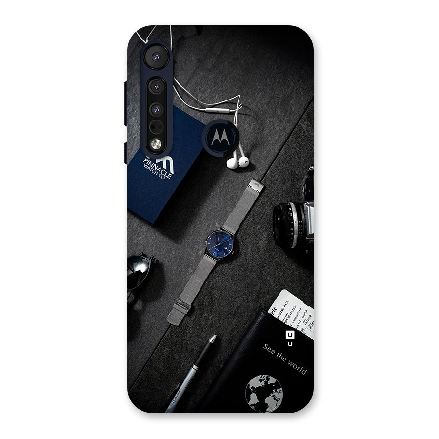 See The World Back Case for Motorola One Macro