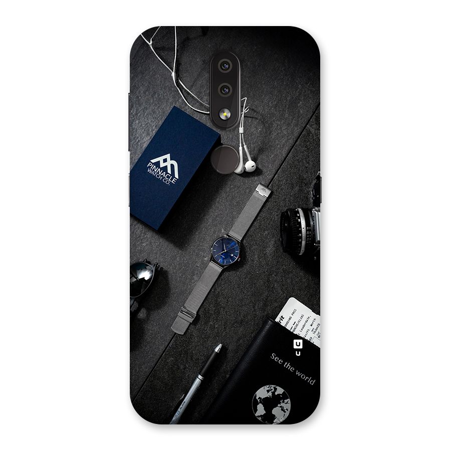 See The World Back Case for Nokia 4.2