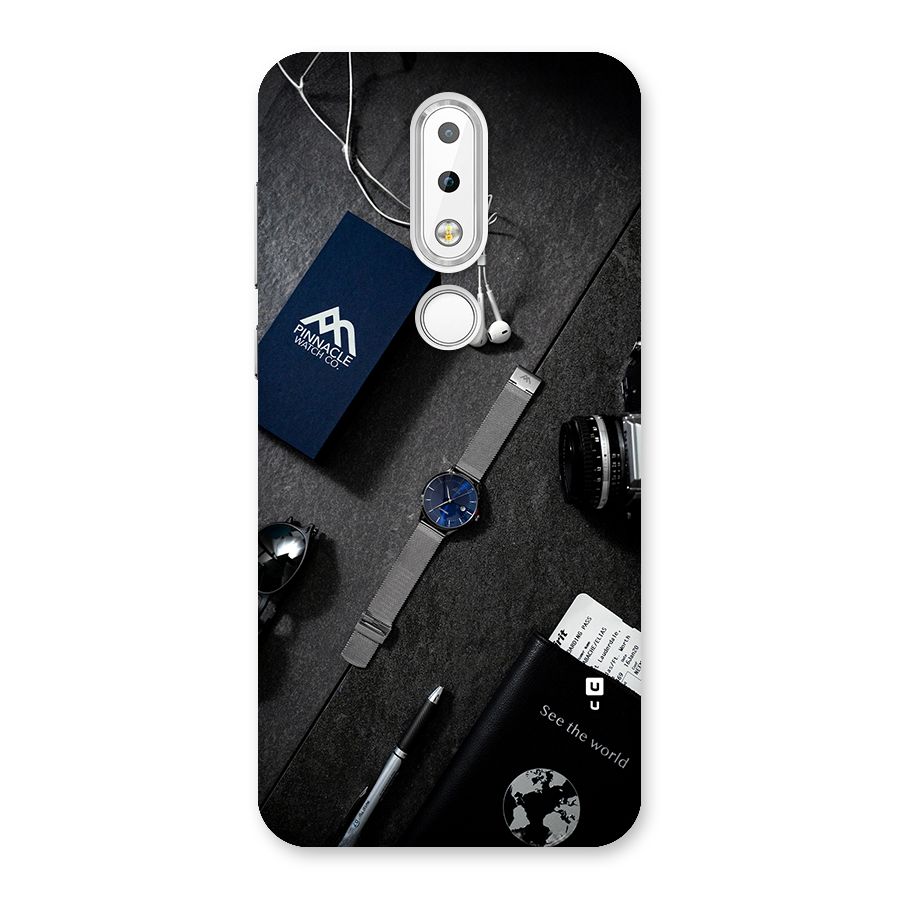 See The World Back Case for Nokia 6.1 Plus