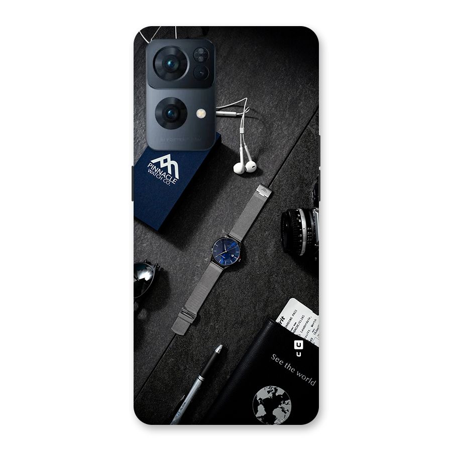 See The World Back Case for Oppo Reno7 Pro 5G