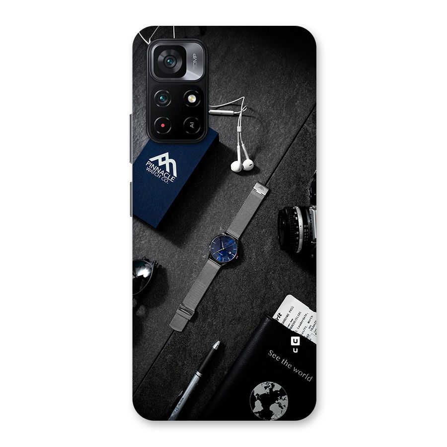 See The World Back Case for Poco M4 Pro 5G