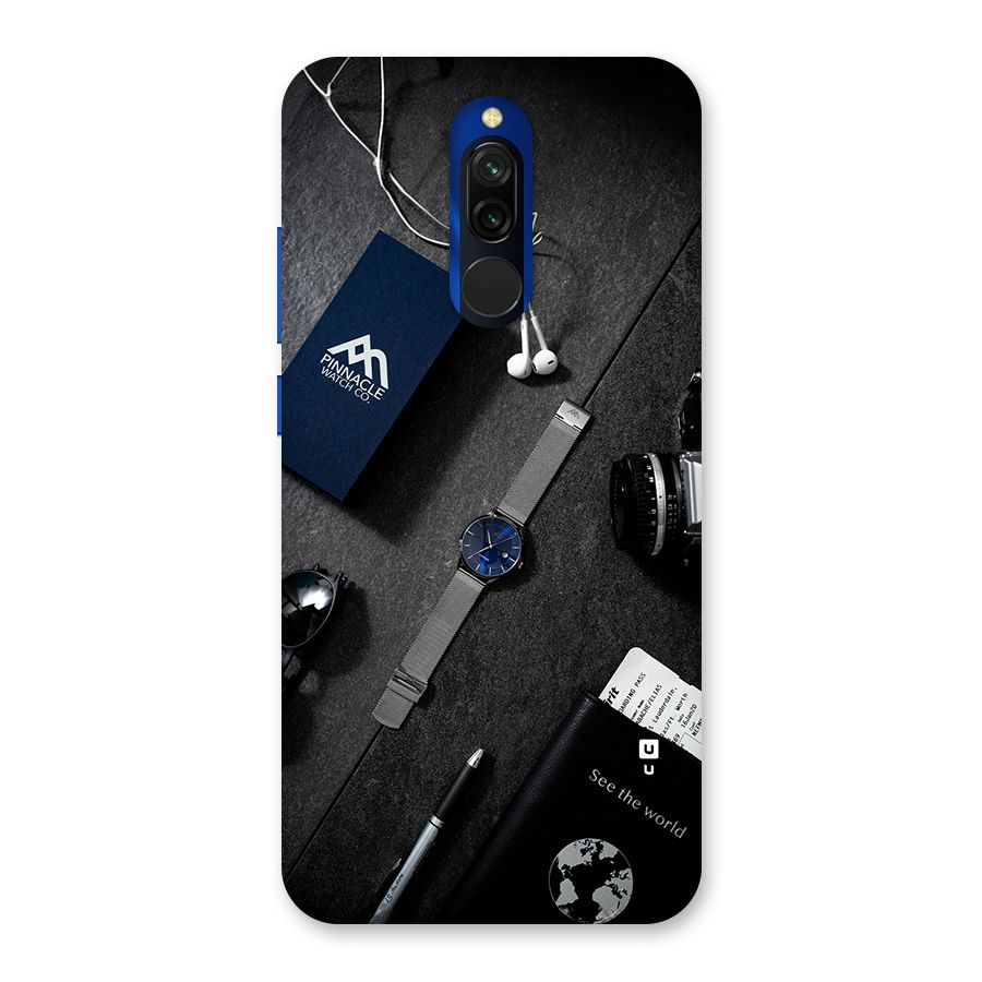 See The World Back Case for Redmi 8
