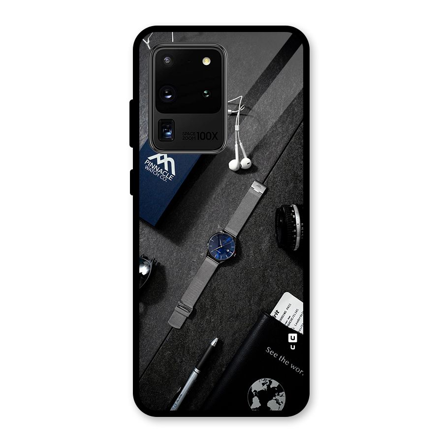 See The World Glass Back Case for Galaxy S20 Ultra