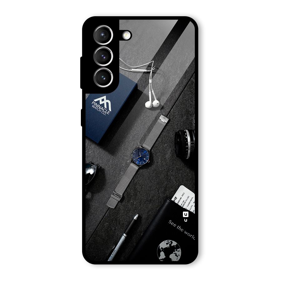 See The World Glass Back Case for Galaxy S21 5G