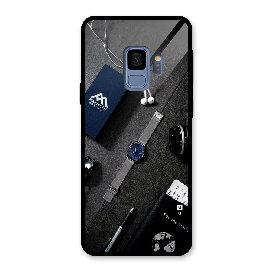 See The World Glass Back Case for Galaxy S9