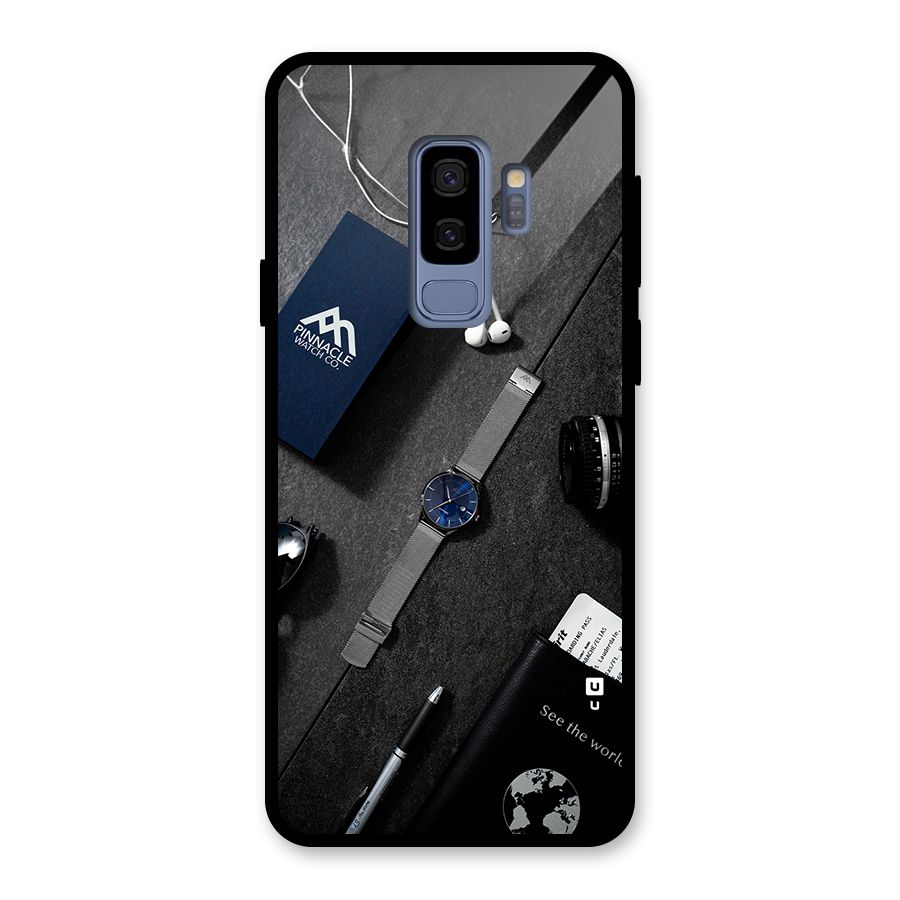 See The World Glass Back Case for Galaxy S9 Plus