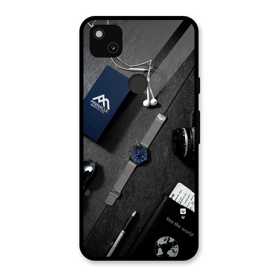 See The World Glass Back Case for Google Pixel 4a