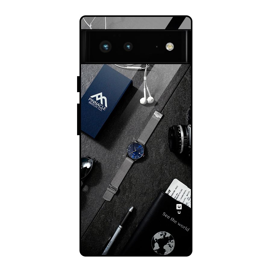 See The World Glass Back Case for Google Pixel 6