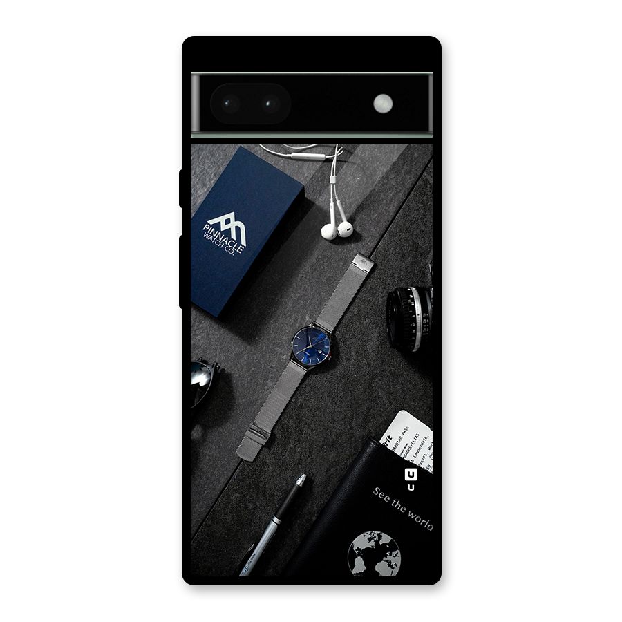 See The World Glass Back Case for Google Pixel 6a