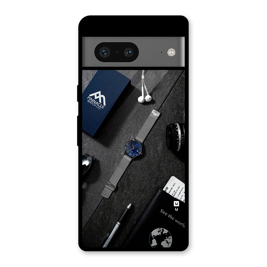 See The World Glass Back Case for Google Pixel 7