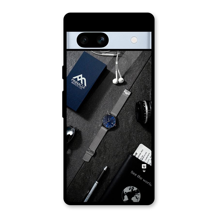 See The World Glass Back Case for Google Pixel 7a
