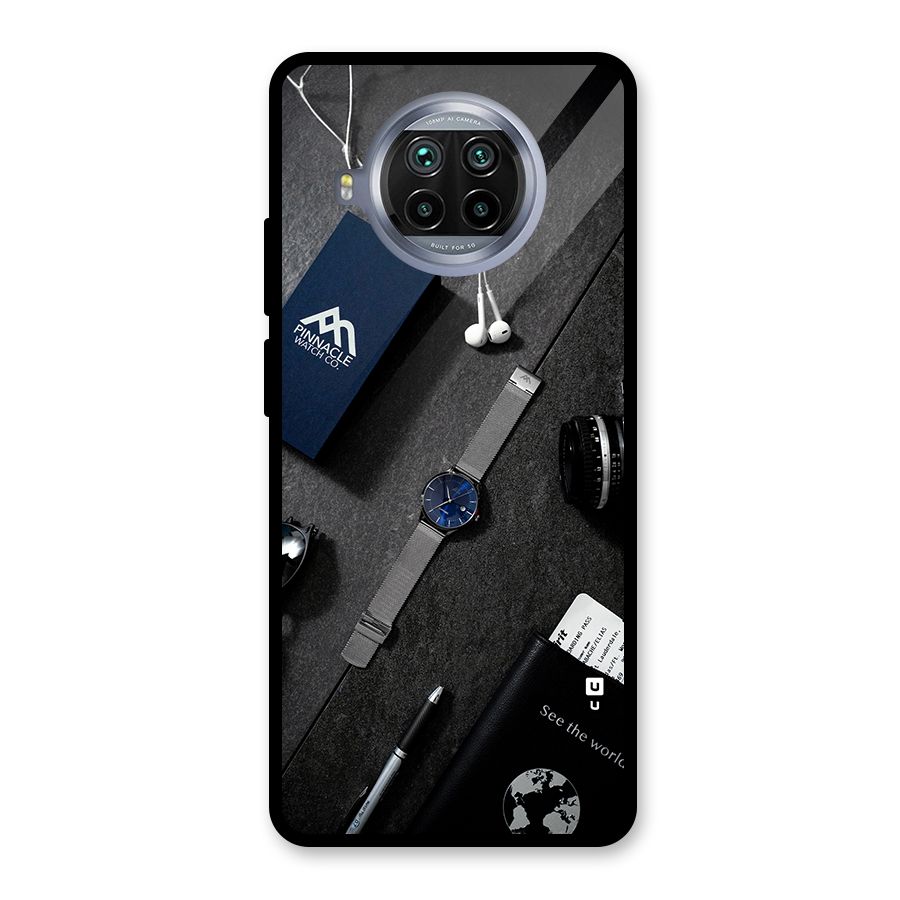 See The World Glass Back Case for Mi 10i