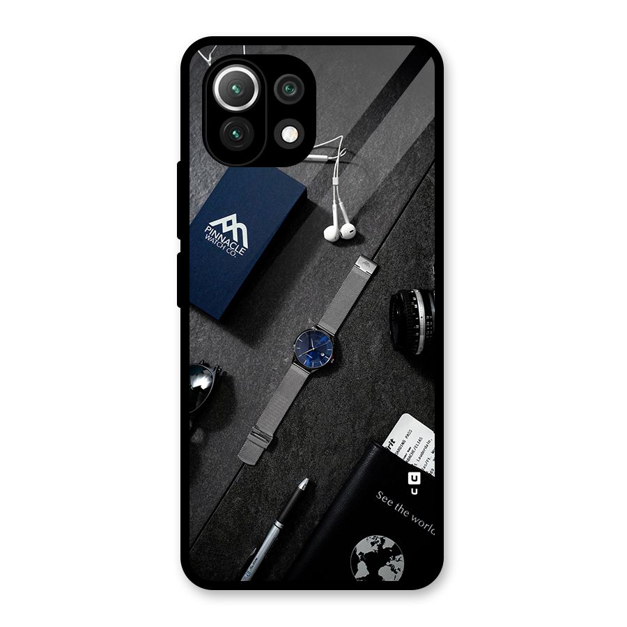 See The World Glass Back Case for Mi 11 Lite NE 5G