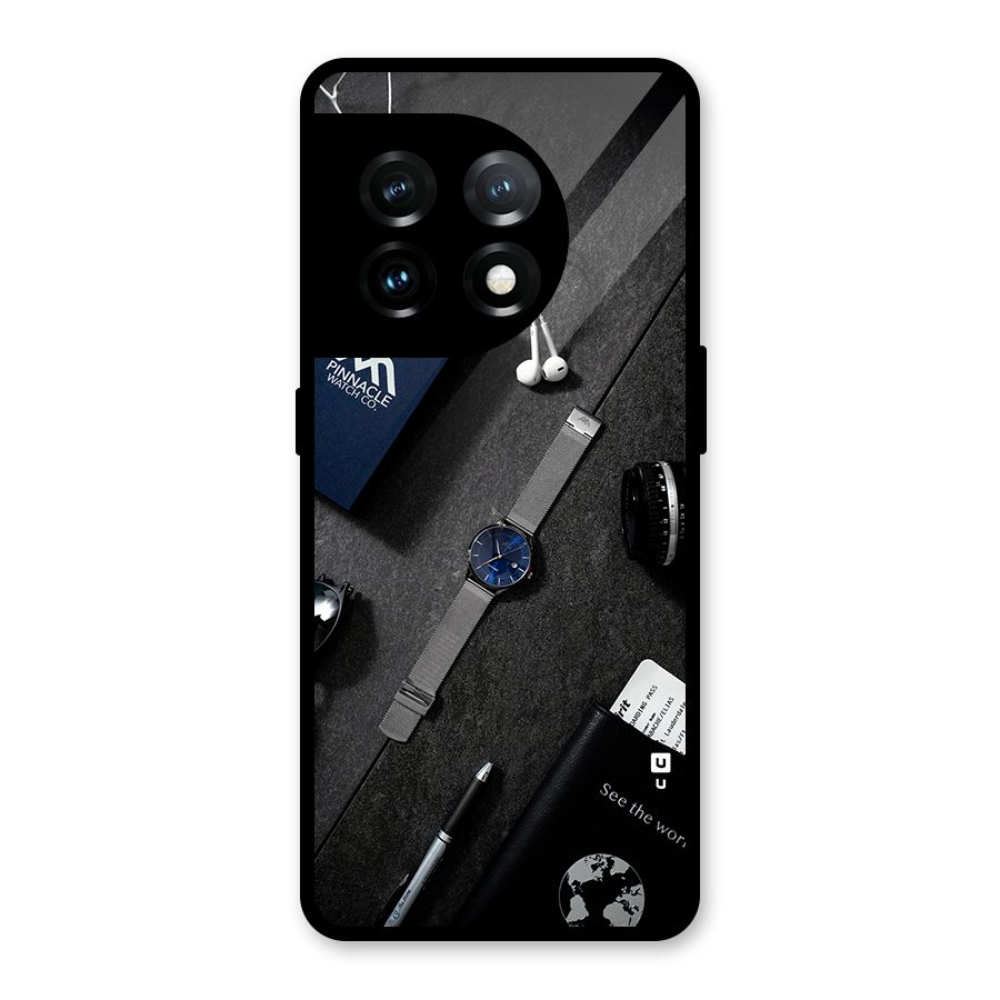 See The World Glass Back Case for OnePlus 11