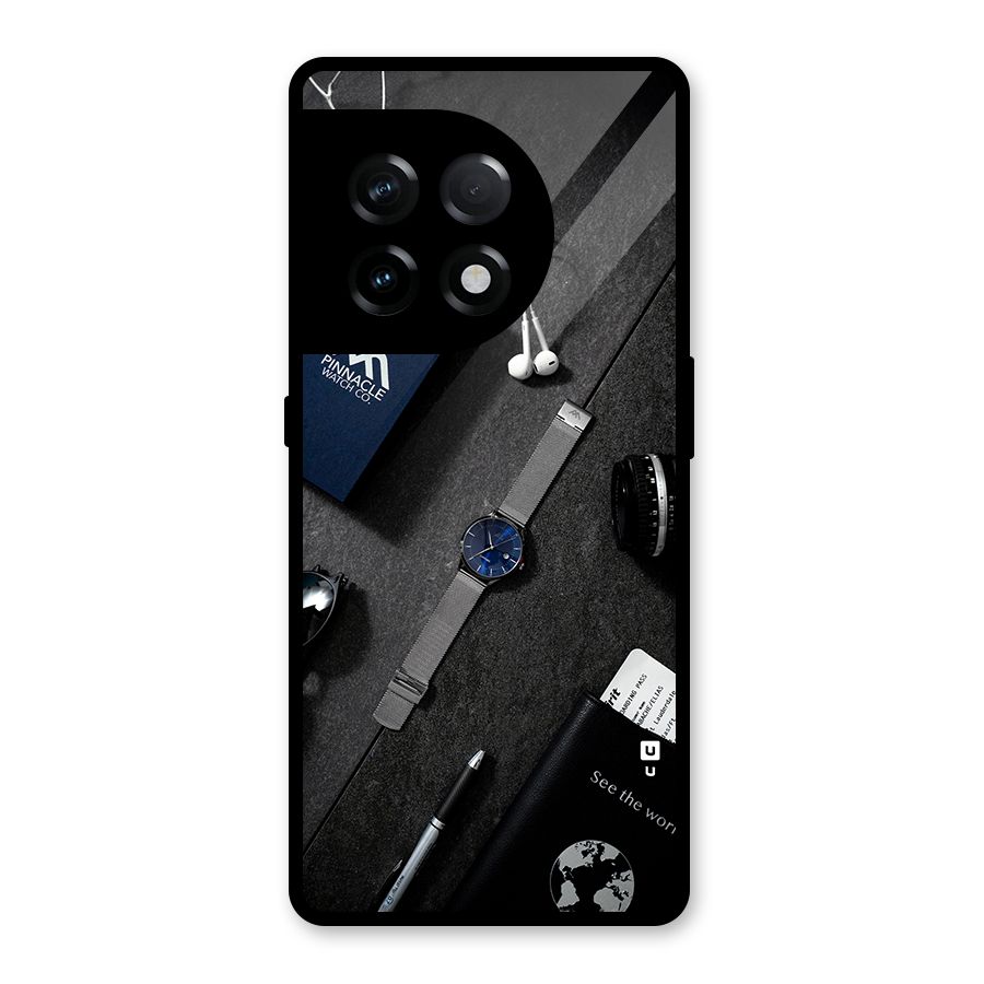 See The World Glass Back Case for OnePlus 11R