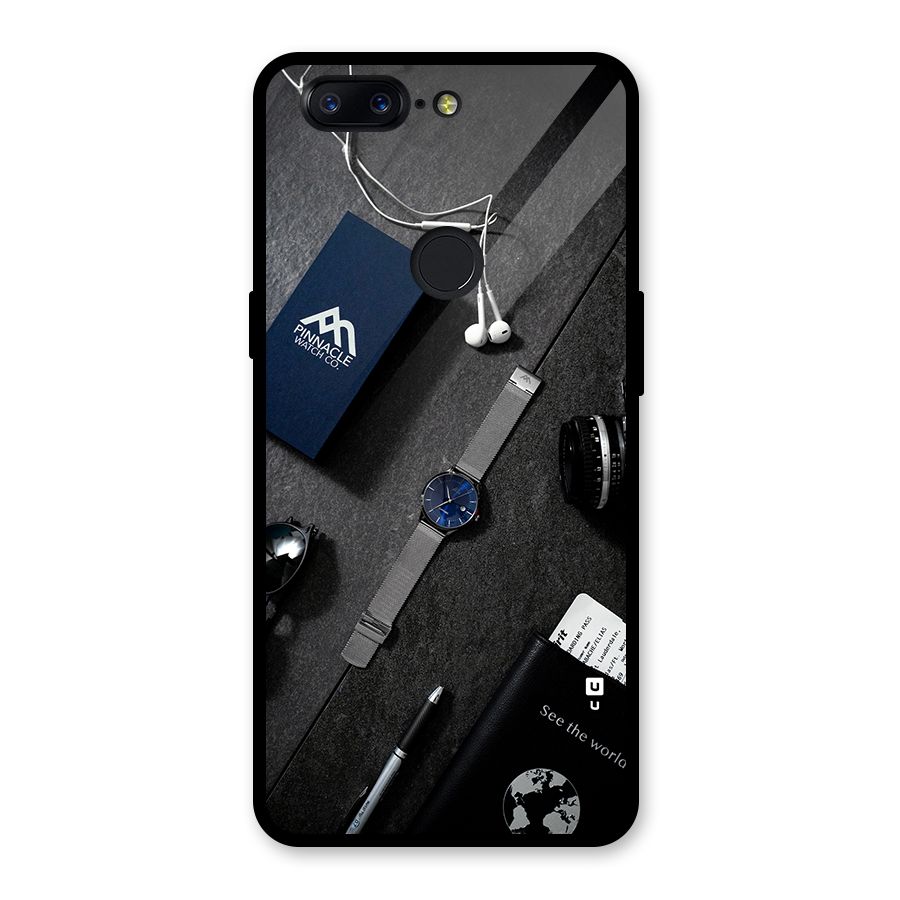See The World Glass Back Case for OnePlus 5T