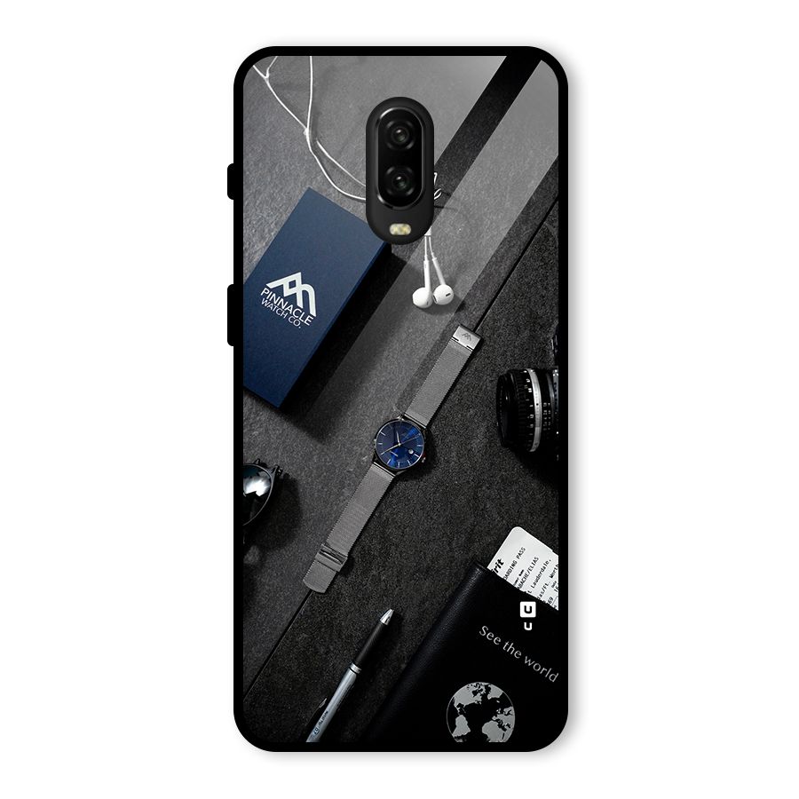 See The World Glass Back Case for OnePlus 6T