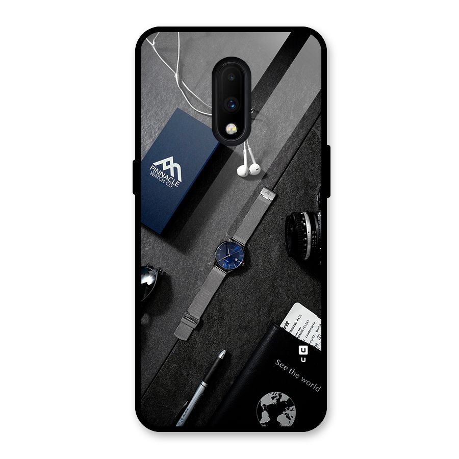 See The World Glass Back Case for OnePlus 7