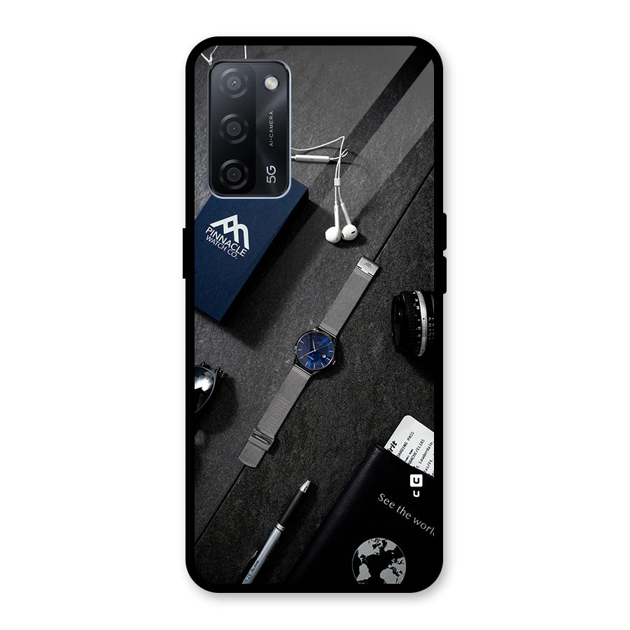 See The World Glass Back Case for Oppo A53s 5G