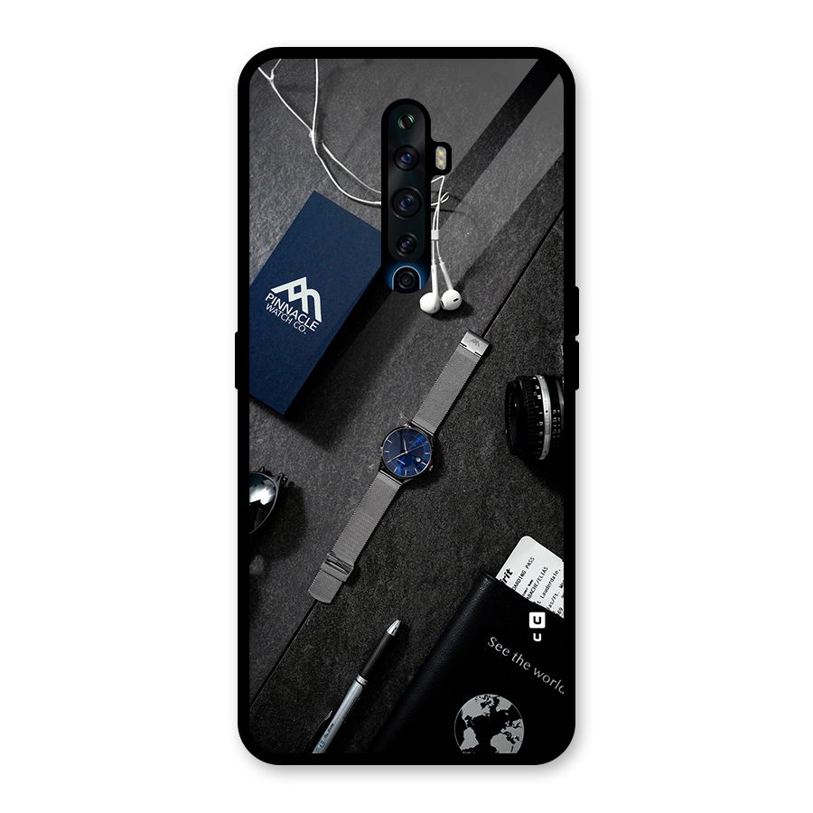 See The World Glass Back Case for Oppo Reno2 Z