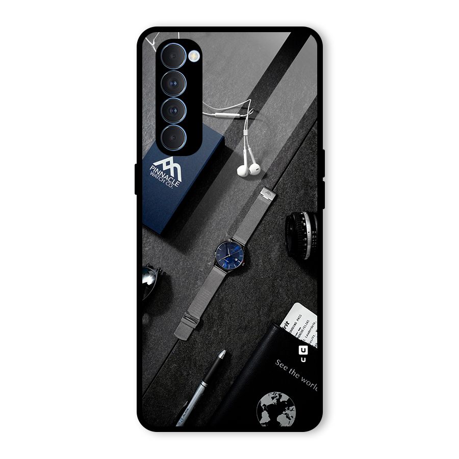 See The World Glass Back Case for Oppo Reno4 Pro