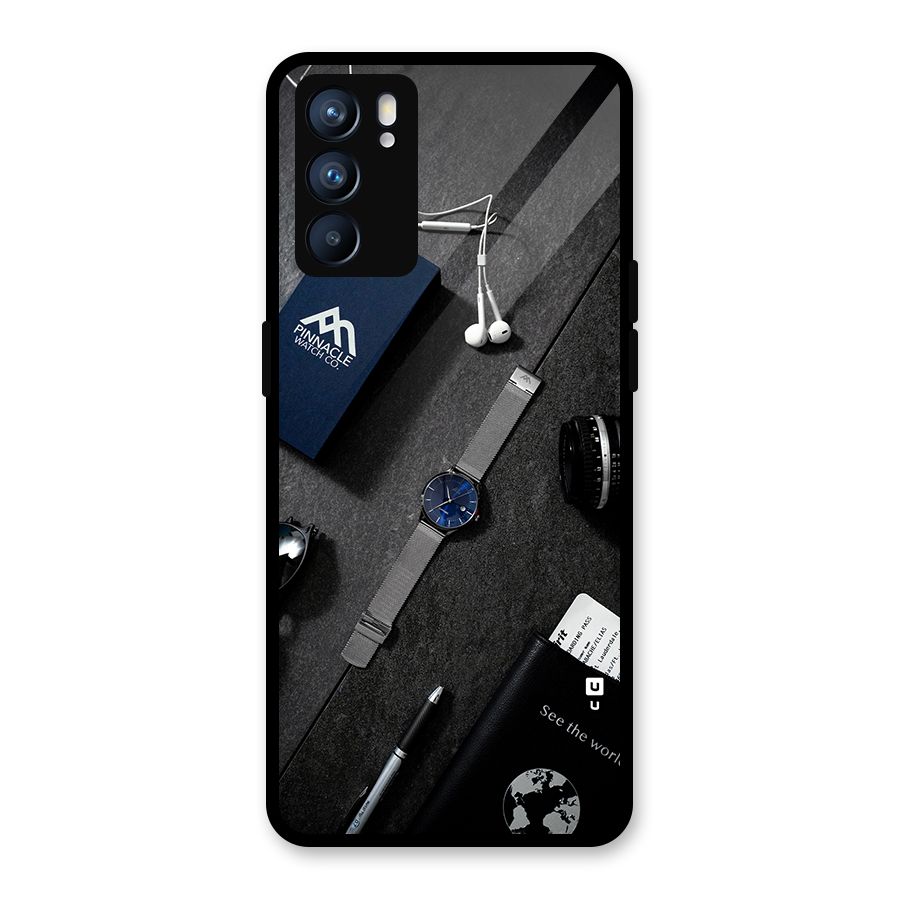 See The World Glass Back Case for Oppo Reno6 5G