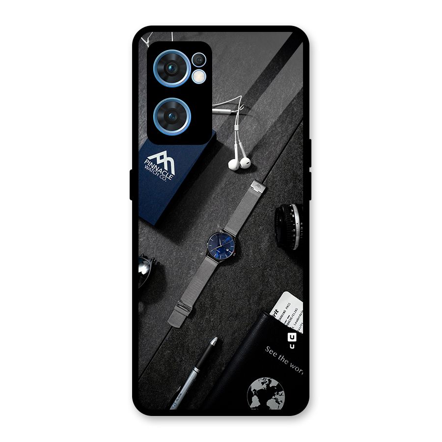 See The World Glass Back Case for Oppo Reno7 5G