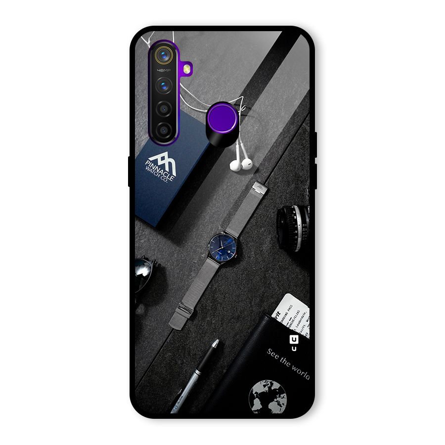 See The World Glass Back Case for Realme 5 Pro