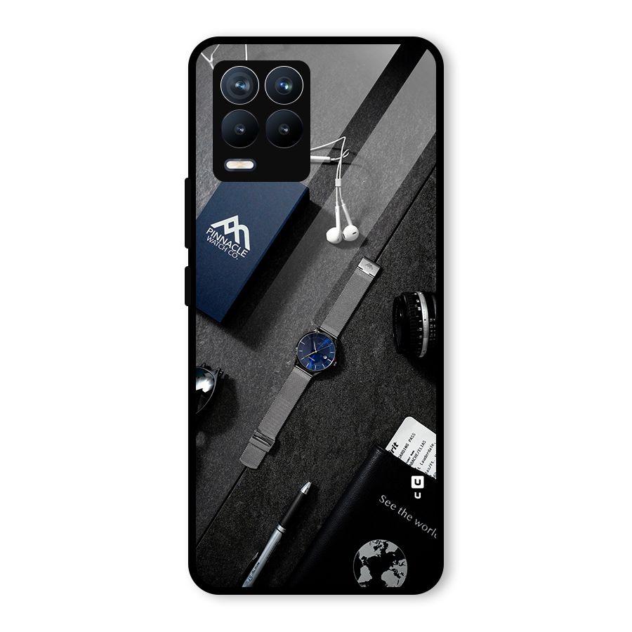 See The World Glass Back Case for Realme 8