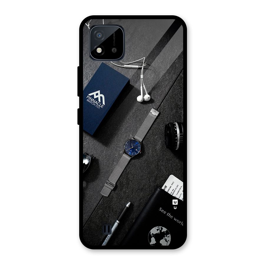 See The World Glass Back Case for Realme C11 2021